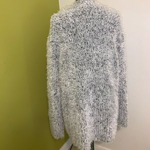 Kensie Sweaters - Kenzie Black/White fuzzy comfortable sweater Kensie Sweaters - Kenzie Black/White fuzzy comfortable sweater